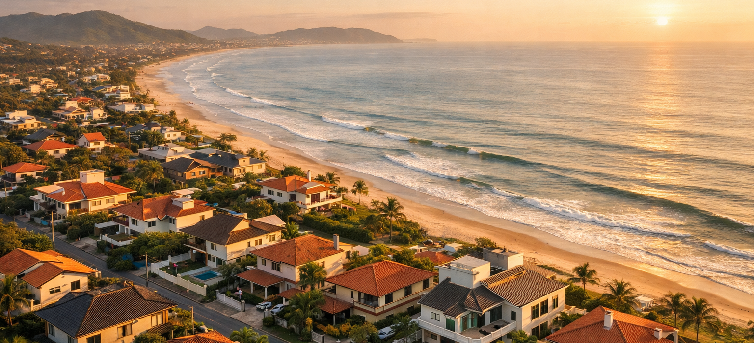Vantagens de investir em imóveis no litoral